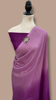 Tussar Georgette Handloom Banarasi Saree - The Handlooms