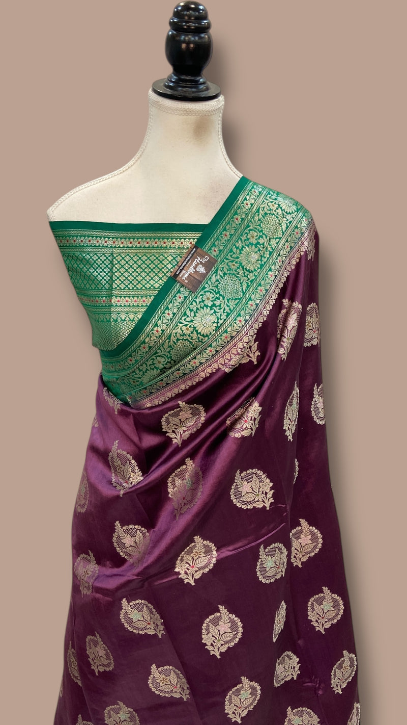 Pure Dupion Silk Banarasi Saree