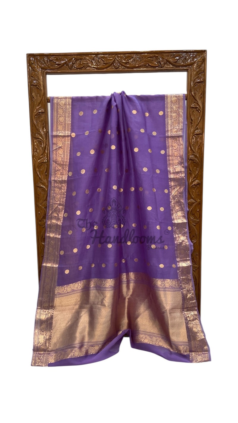 Pure Kora Handloom Banarasi Saree