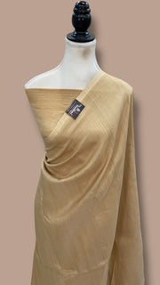 Tussar Georgette Handloom Banarasi Saree - The Handlooms