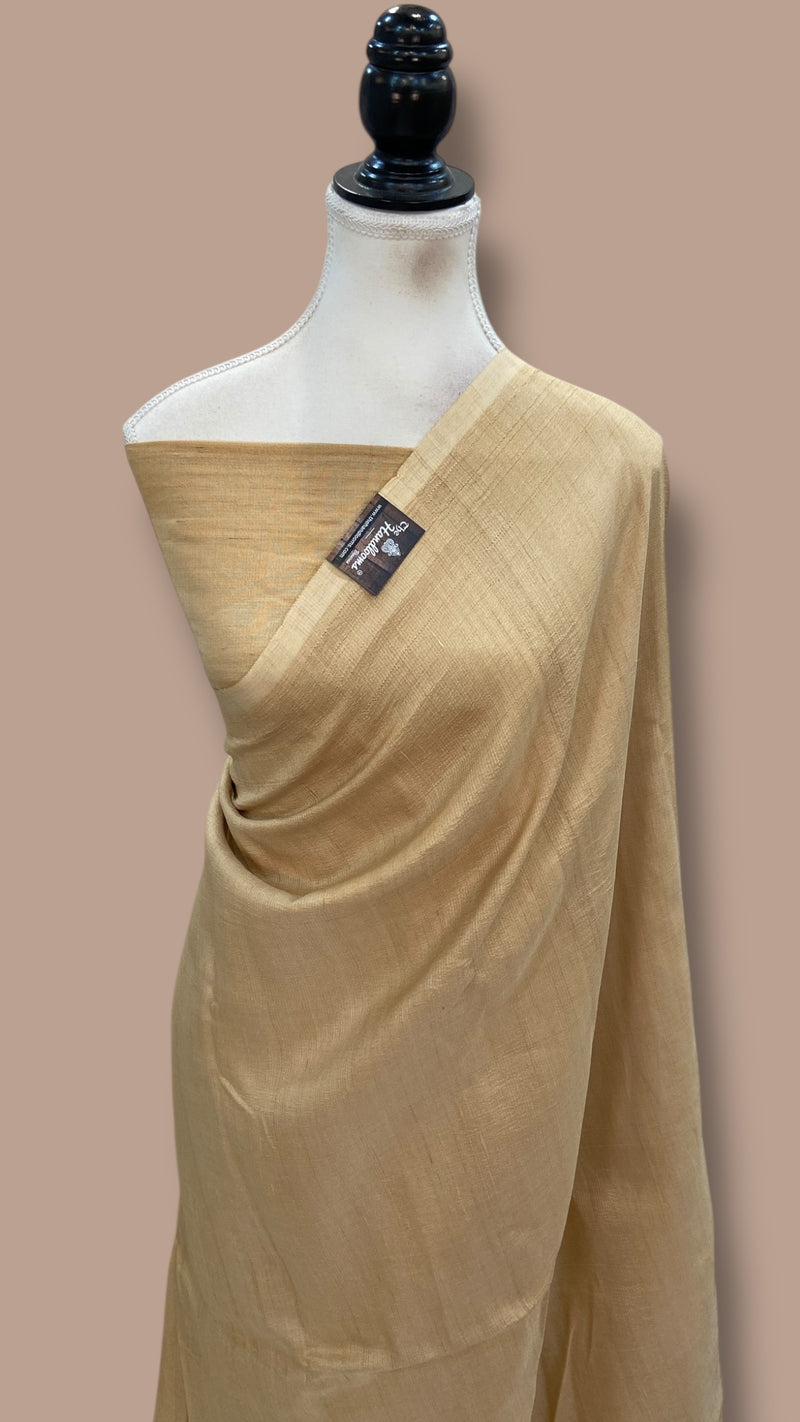 Tussar Georgette Handloom Banarasi Saree - The Handlooms