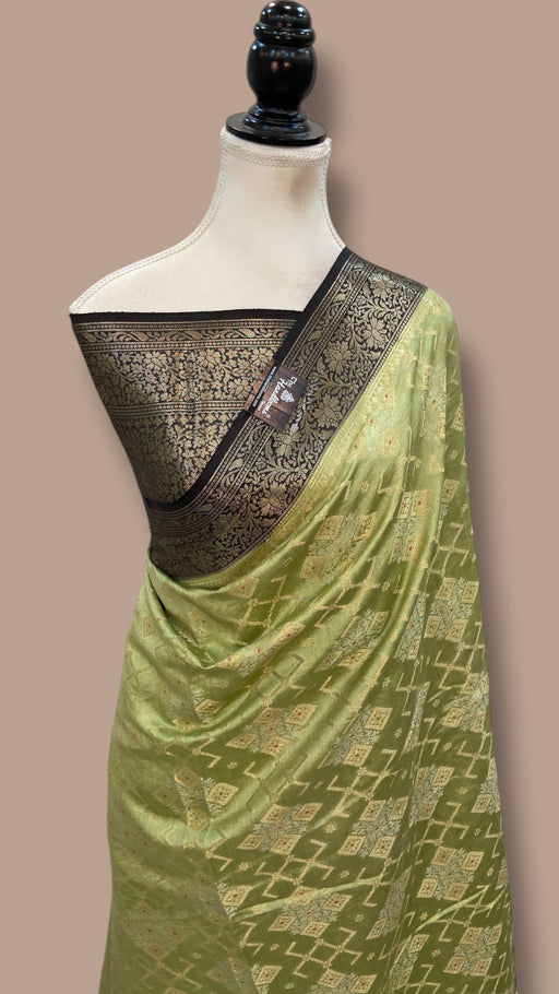 Pure Chiniya Silk Handloom Banarasi Saree - The Handlooms
