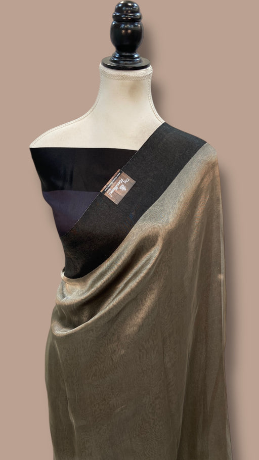 Pure Kora Tissue Handloom Banarasi Saree - The Handlooms