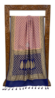 Pure Khaddi Georgette Banarasi Saree -  Gold zari - The Handlooms