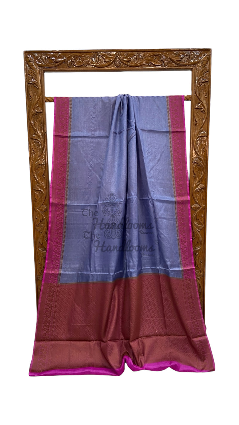 Pure Tussar Silk Handloom Banarasi Saree - The Handlooms