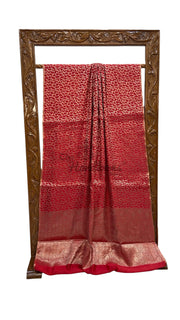 Pure Chiniya Silk Handloom Banarasi Saree - The Handlooms