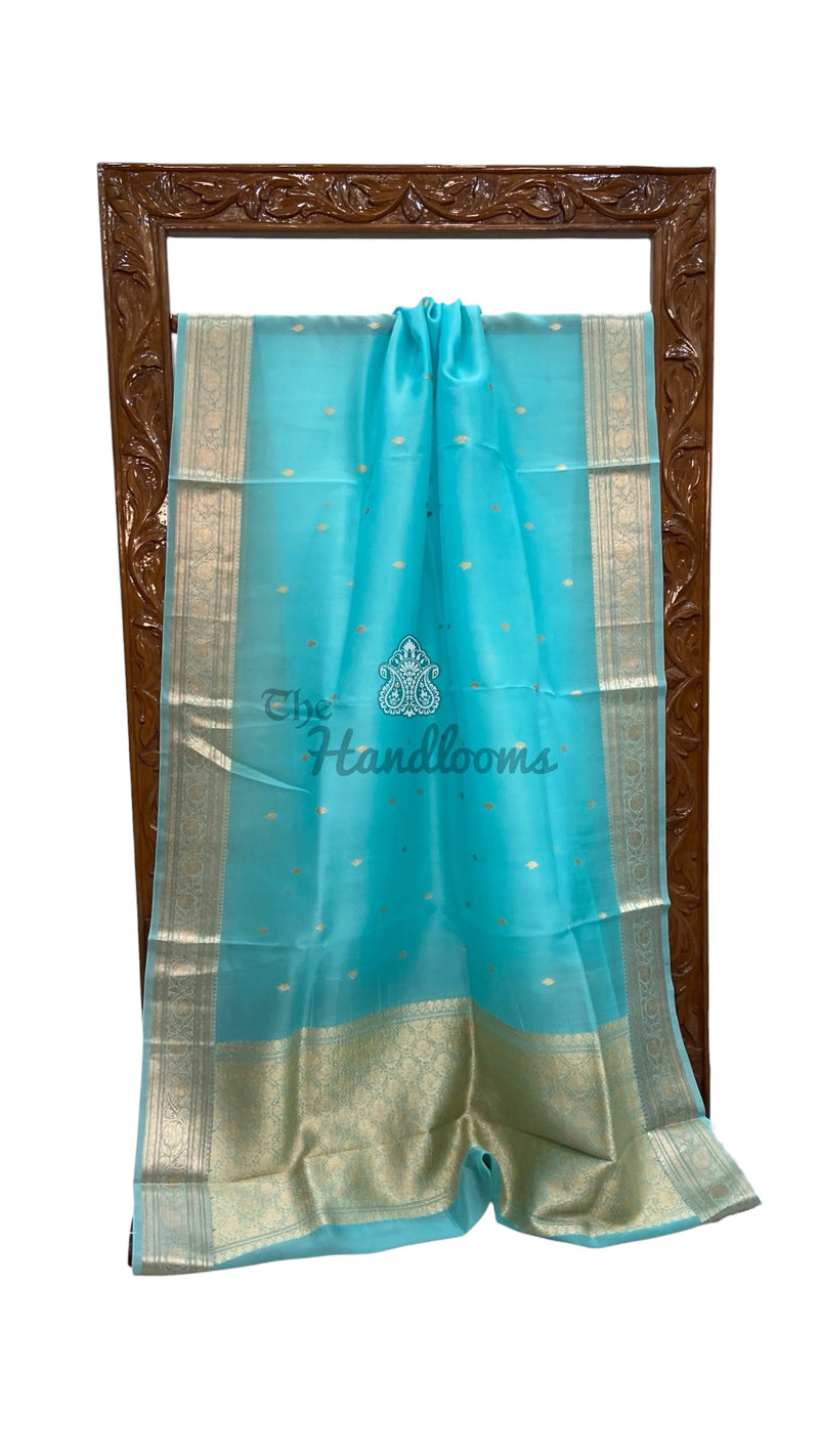 Pure Kora Handloom Banarasi Saree - The Handlooms