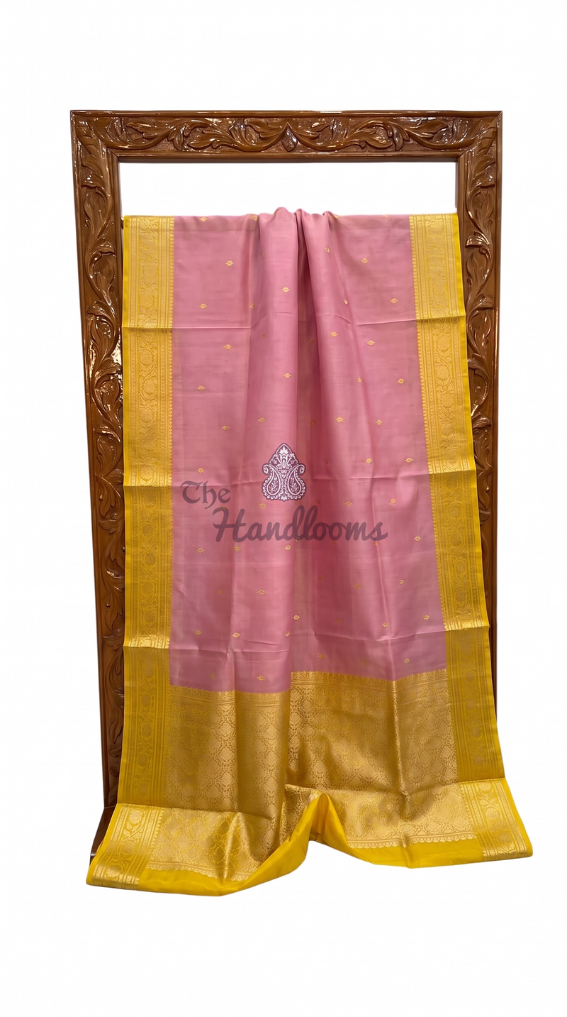 Pure Kora Silk Handloom Banarasi Saree
