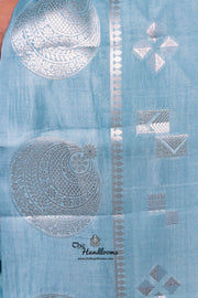 Pure Mango Silk Banarasi Handloom Saree - The Handlooms