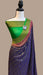 Khaddi Georgette Handloom Banarasi Saree -  Antique zari - The Handlooms