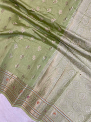 Pure Cotton Banarasi Handloom Saree - The Handlooms