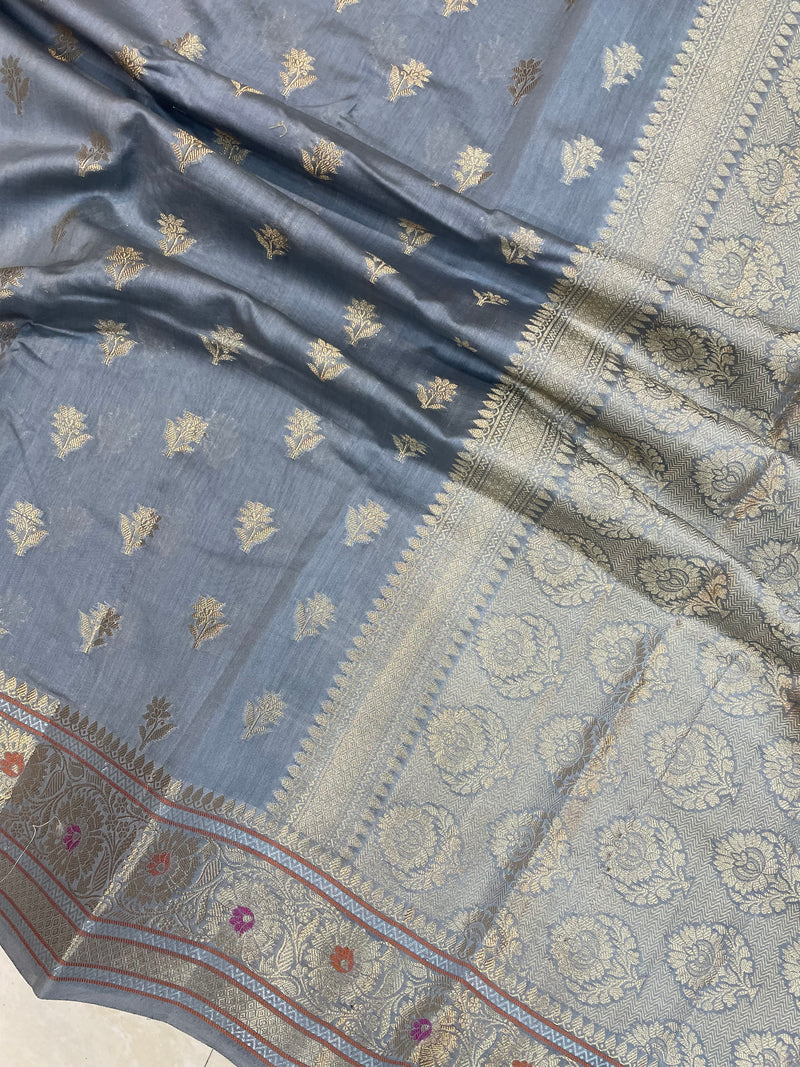 Pure Cotton Banarasi Handloom Saree - The Handlooms