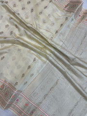 Pure Cotton Banarasi Handloom Saree - The Handlooms