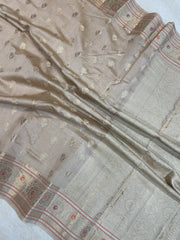 Pure Cotton Banarasi Handloom Saree - The Handlooms