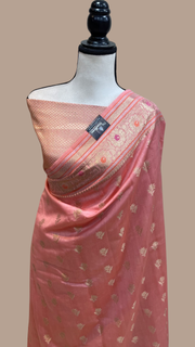 Pure Cotton Banarasi Handloom Saree - The Handlooms