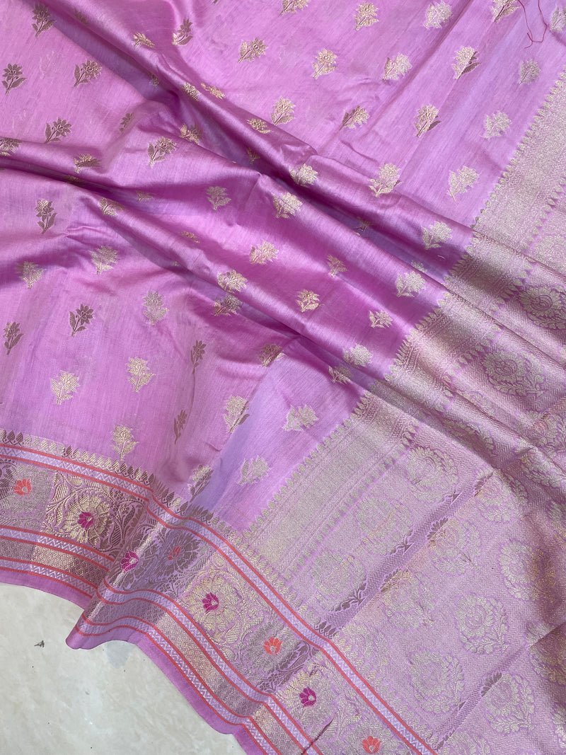 Pure Cotton Banarasi Handloom Saree - The Handlooms