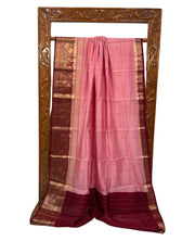 Pure Chiniya Silk Handloom Banarasi Saree with Chikankari - The Handlooms