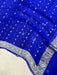 Pure Khaddi Georgette Dupatta - water zari - The Handlooms