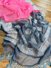 Pure Georgette Banarasi Saree - The Handlooms