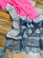 Pure Georgette Banarasi Saree - The Handlooms