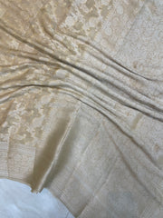 Pure Chiffon Khaddi Banarasi Saree - The Handlooms