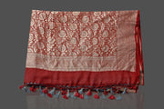 Khaddi Georgette Handloom Banarasi Saree - The Handlooms
