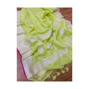 Pure Georgette Banarasi Handloom Saree - The Handlooms