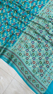 Pure Chiffon Khaddi Banarasi Saree - The Handlooms