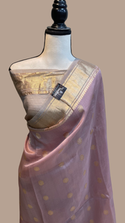 Pure Kora Handloom Banarasi Saree - The Handlooms