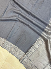 Moonga Georgette Handloom Banarasi Saree - The Handlooms