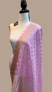 Pure Katan Silk Handloom Dupatta - The Handlooms