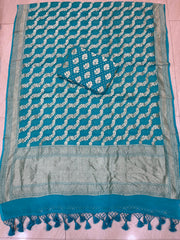 Khaddi Georgette Banarasi Dress material - The Handlooms