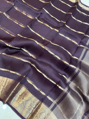 Pure Kora Handloom Banarasi Saree - The Handlooms