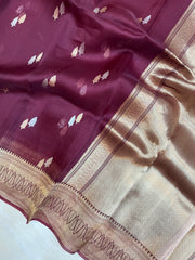 Pure Kora Handloom Banarasi Saree - The Handlooms