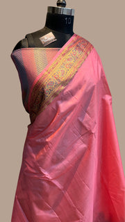 Pure Tussar Silk Handloom Banarasi Saree - The Handlooms