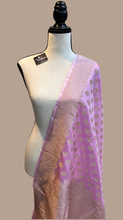 Pure Katan Silk Handloom Dupatta - The Handlooms