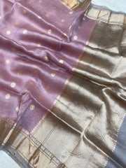 Pure Kora Handloom Banarasi Saree - The Handlooms
