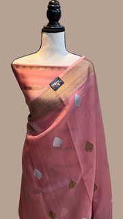 Pure Kora Handloom Banarasi Saree - The Handlooms