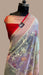 Khaddi Georgette Handloom Banarasi Saree - All over Jaal Work with meenakari - The Handlooms