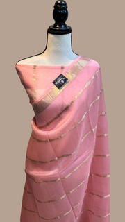 Pure Kora Handloom Banarasi Saree - The Handlooms