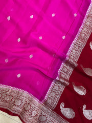 Pure Georgette Banarasi Saree - The Handlooms