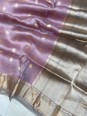 Pure Kora Handloom Banarasi Saree - The Handlooms