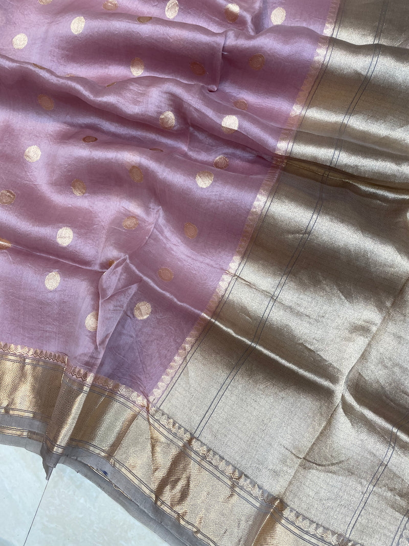 Pure Kora Handloom Banarasi Saree - The Handlooms