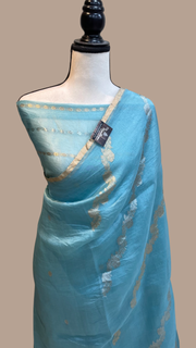 Pure Kora Handloom Banarasi Saree - The Handlooms