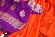 Pure Georgette Banarasi Saree - The Handlooms