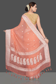 Pure Georgette Banarasi Saree - The Handlooms