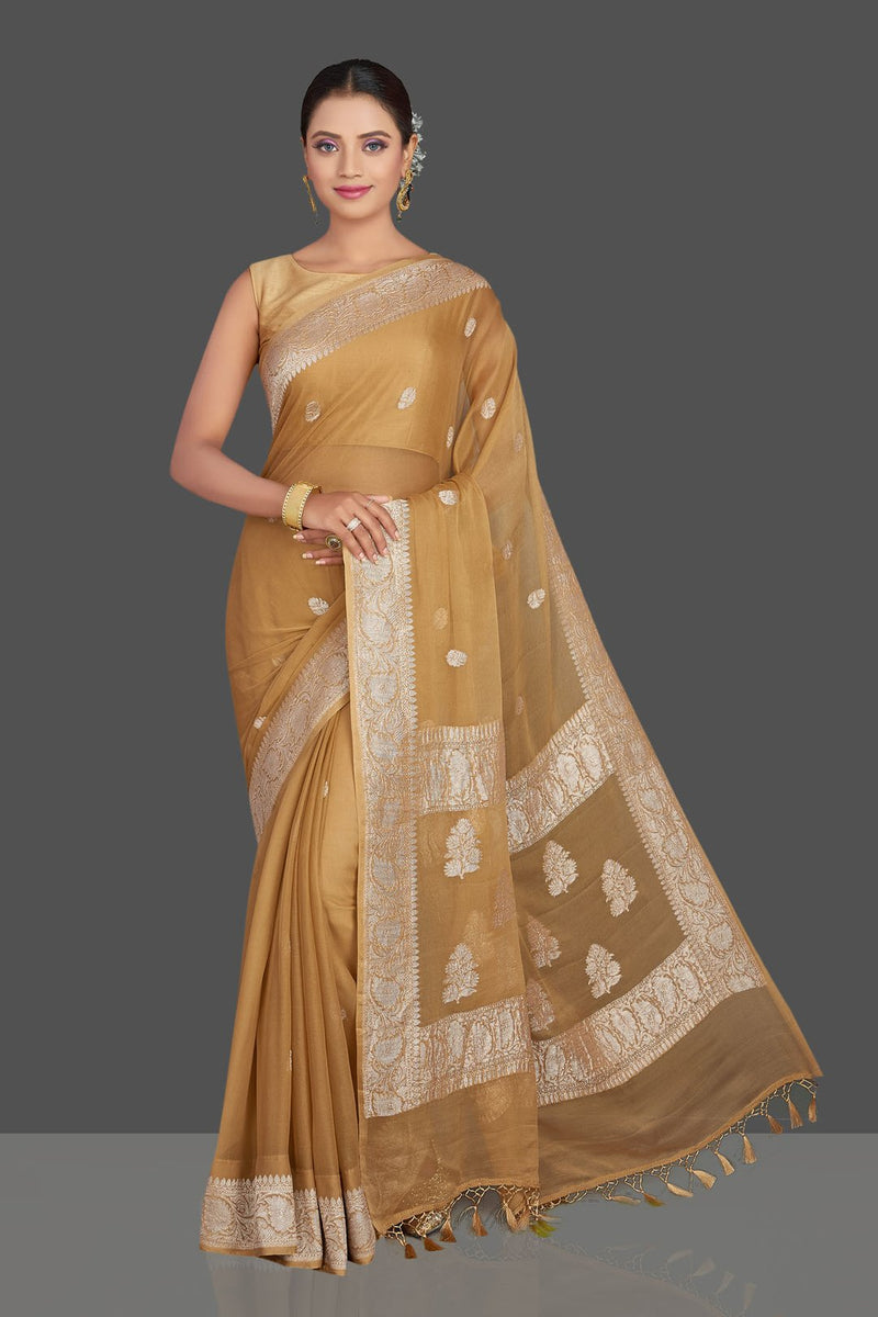 Pure Georgette Banarasi Saree - The Handlooms