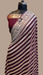 Brown Khaddi Georgette Handloom Banarasi Saree - The Handlooms