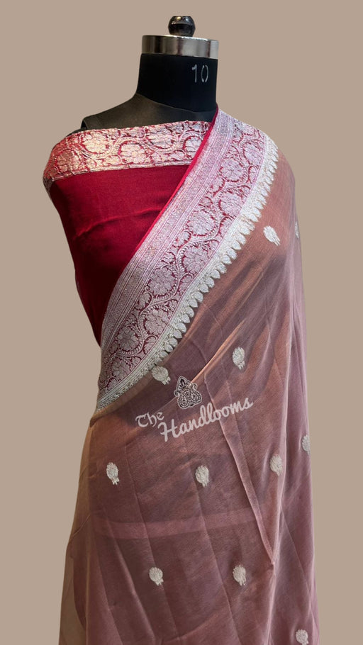 Pure Georgette Banarasi Saree - The Handlooms