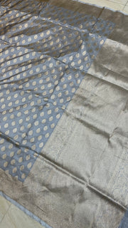 Pure Katan Silk Handloom Dupatta - The Handlooms